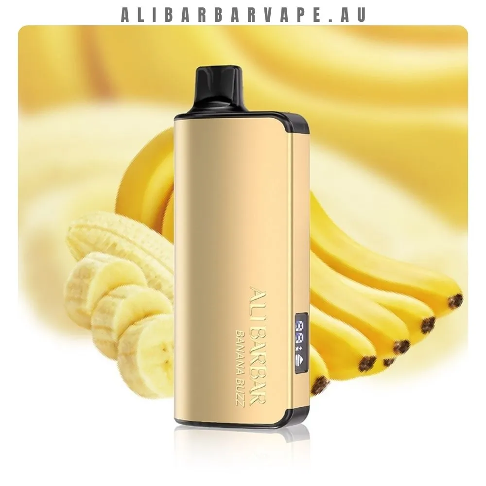 ALIBARBAR-INGOT-9000-Puffs-Banan ALIBARBAR INGOT 9000 Puffs Banana Buzz - Image 1