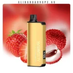 ALIBARBAR INGOT 9000 Puffs Strawberry Lychee