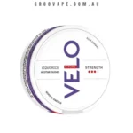 Velo Nicotine Pouches Liquorice Strong